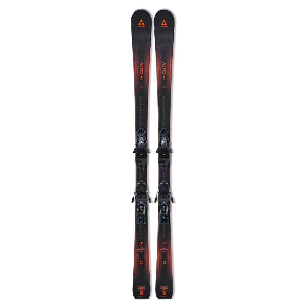 Лыжи горные Fischer /26-27/ THE CURV TI + крепл. RS10 PR