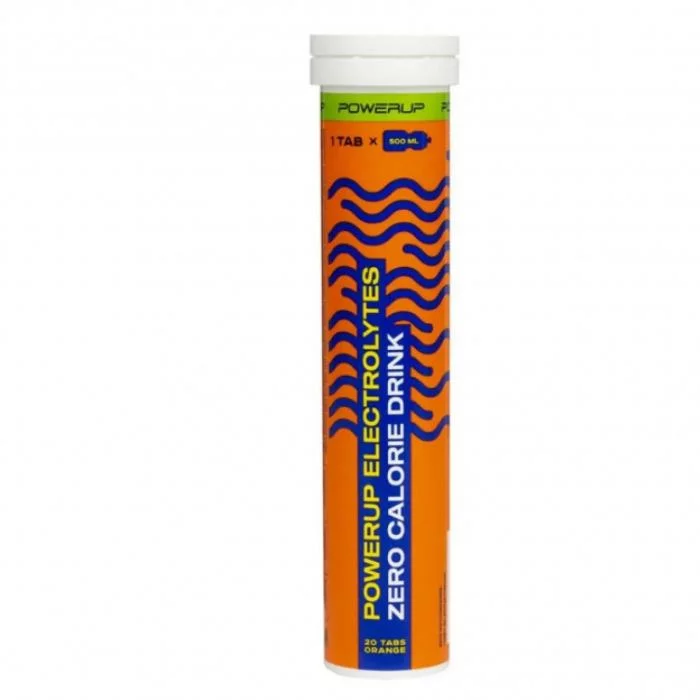 Напиток Powerup Electrolytes в растворимых таблетках 10 шт (апельсин)