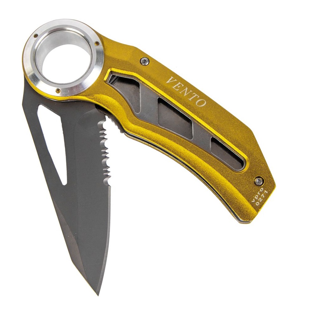 Нож Венто Стропорез (желтый (9148059))