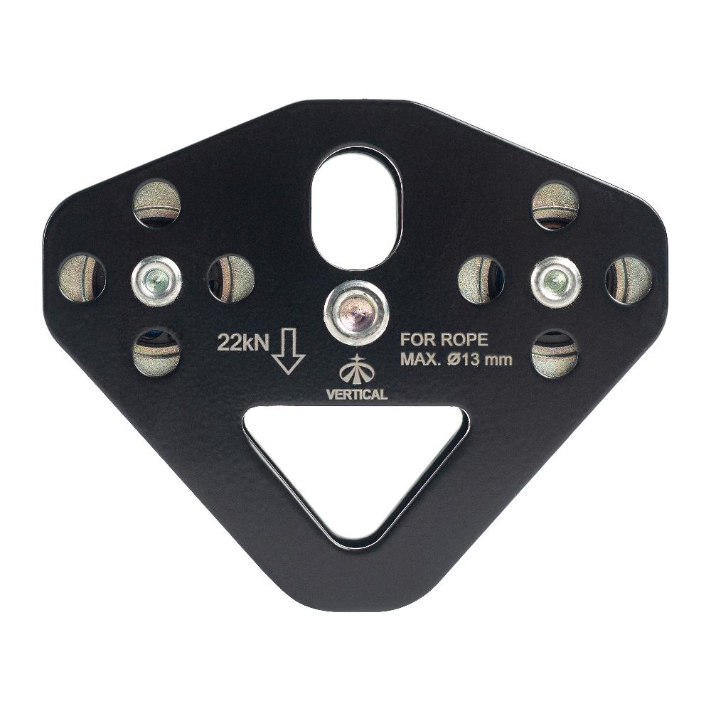 Блок-ролик Вертикаль Тандем стальной с подшипником 0412-2