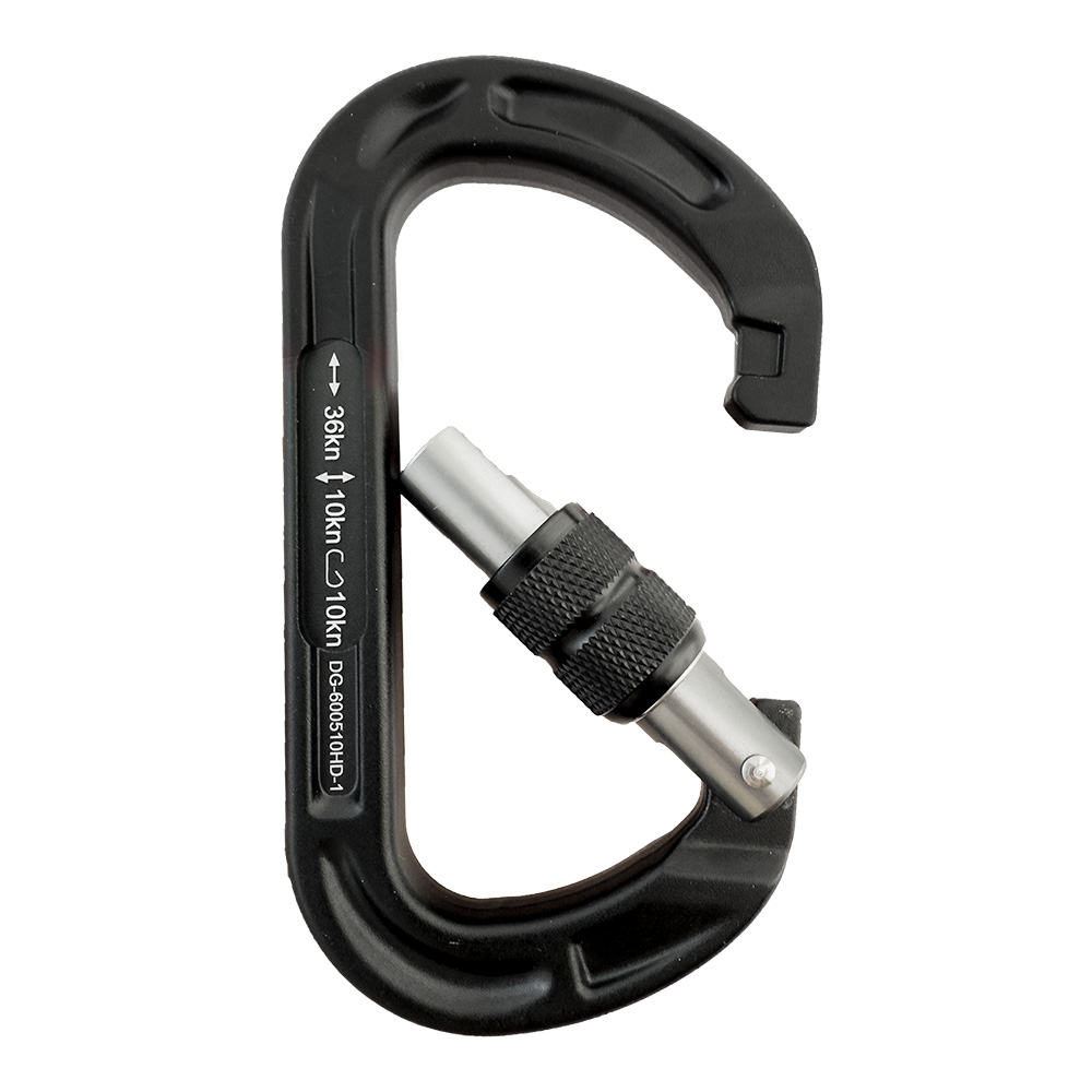 Карабин Манарага Strong D-образный с муфтой