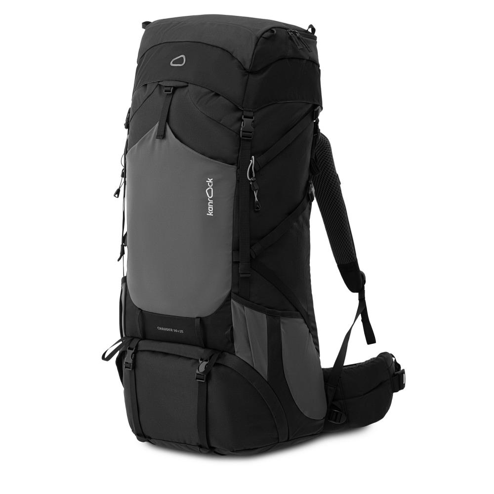 Рюкзак Kanrock Charger 90+15 (charcoal black (9178613)) Рюкзак Kanrock Charger 90+15 (charcoal black (9178613))
