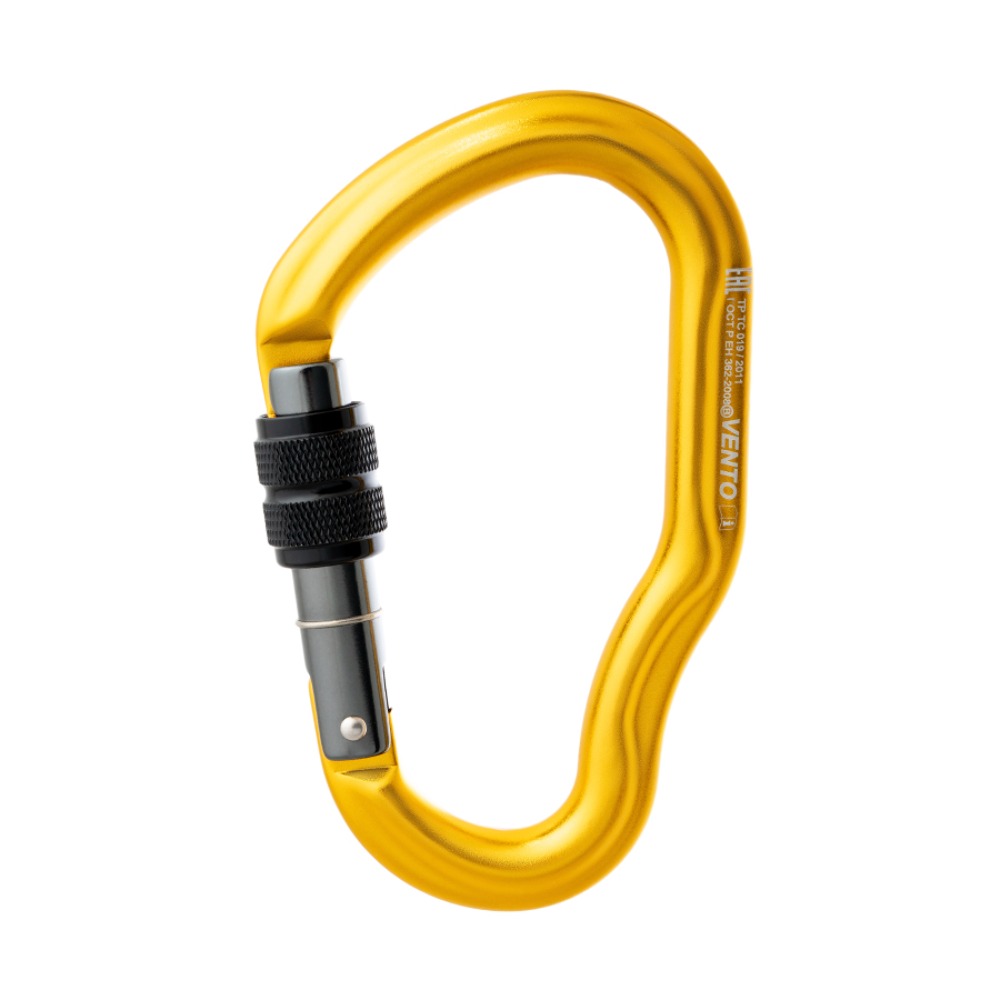 Карабин Венто Гусь с резьбовой  муфтой ( жёлтый (9184939))