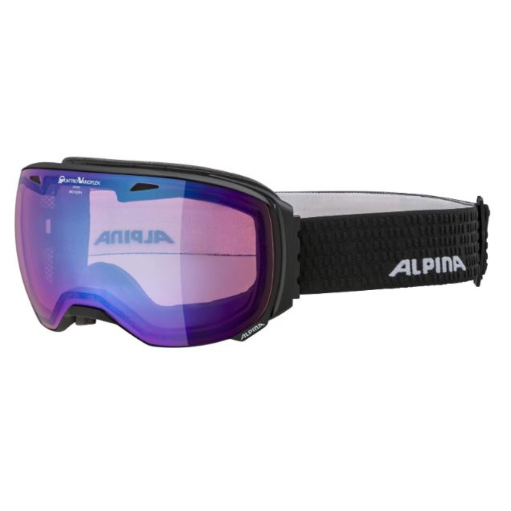 Маска Alpina Big Horn QV (blue S2, black matt (9182351))