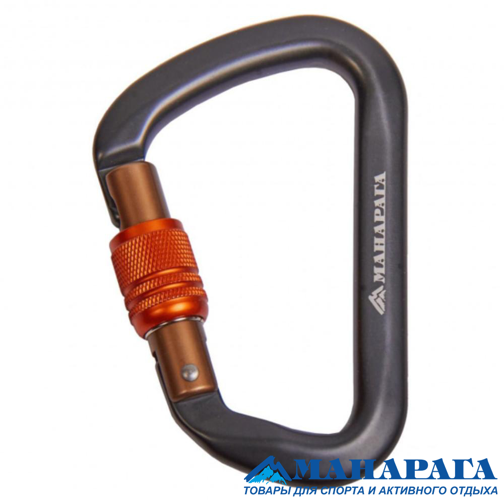 Карабин Манарага Solid трапеция с муфтой
