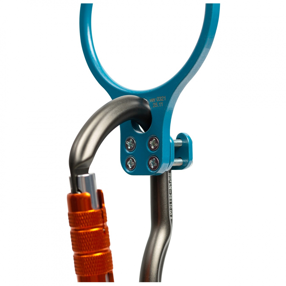 Спусковое устройство Вертикаль Восьмерка Спорт-Туризм с карабином Гусь автомат 