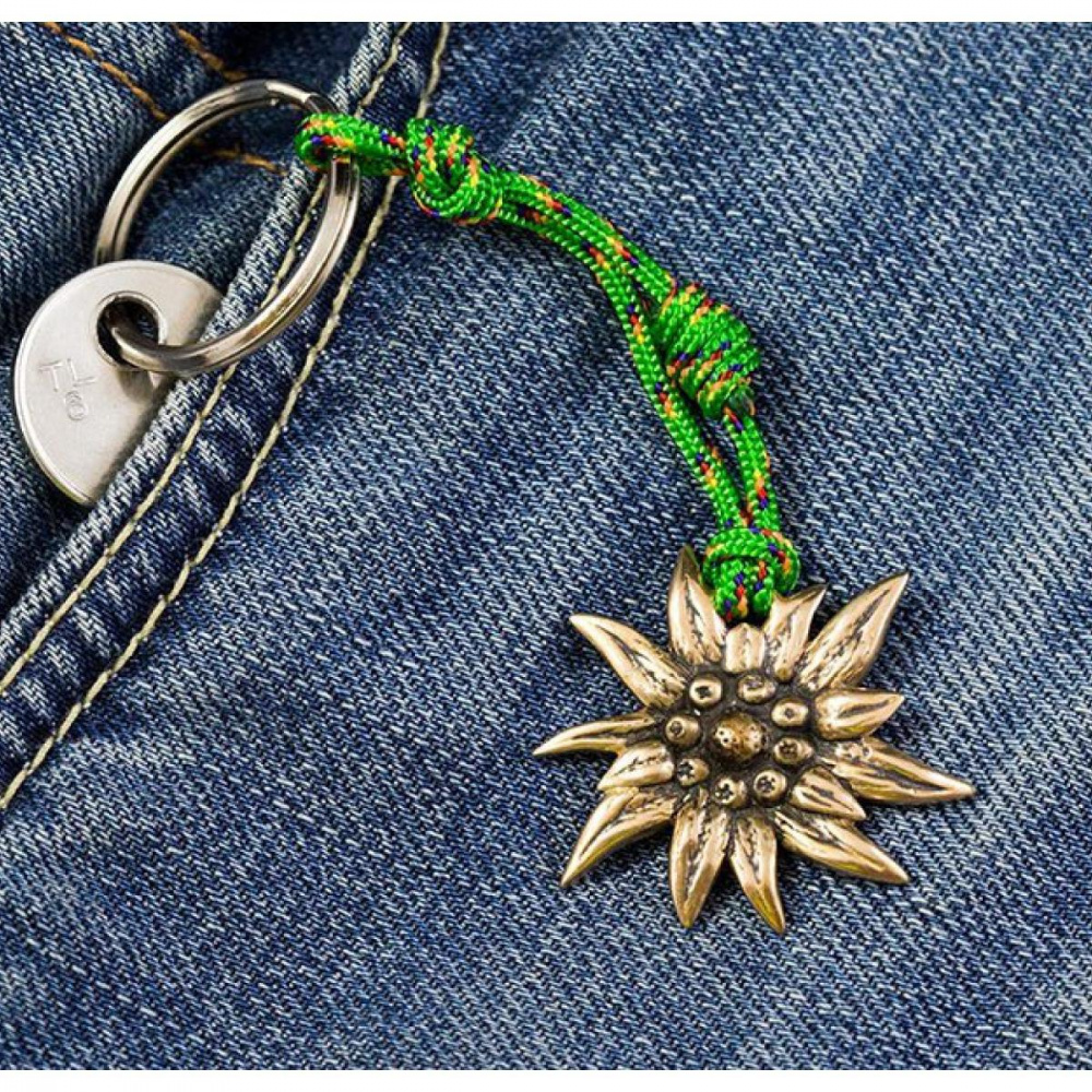 Брелок бронзовый ExJe Эдельвейс