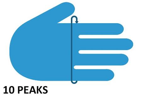 Как подобрать размер перчаток 10peaks