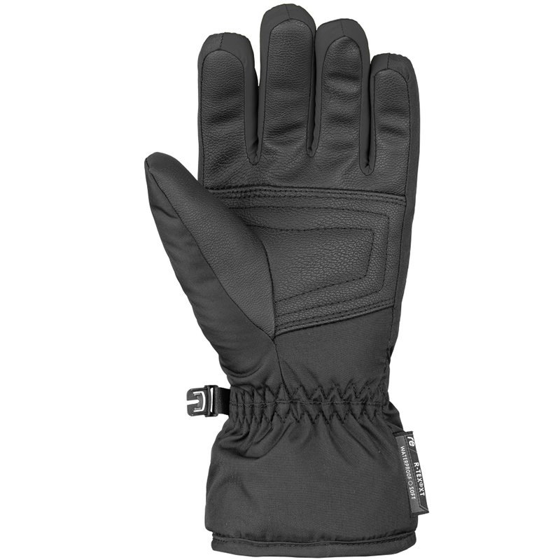 Перчатки Reusch Bennet R-Tex XT Junior (5.5, black/black melange/fire red (9158269))