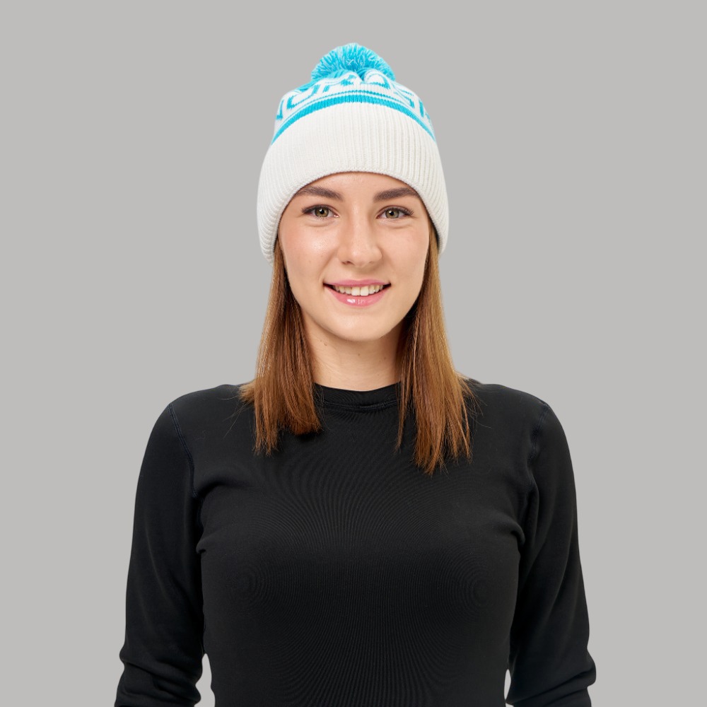 Шапка Nordski Blizzard (aquamarine/white (9183804))