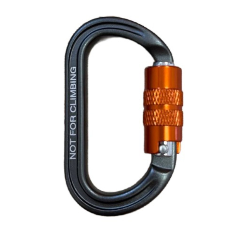 Карабин вспомогательный Вертикаль Gray овал автомат