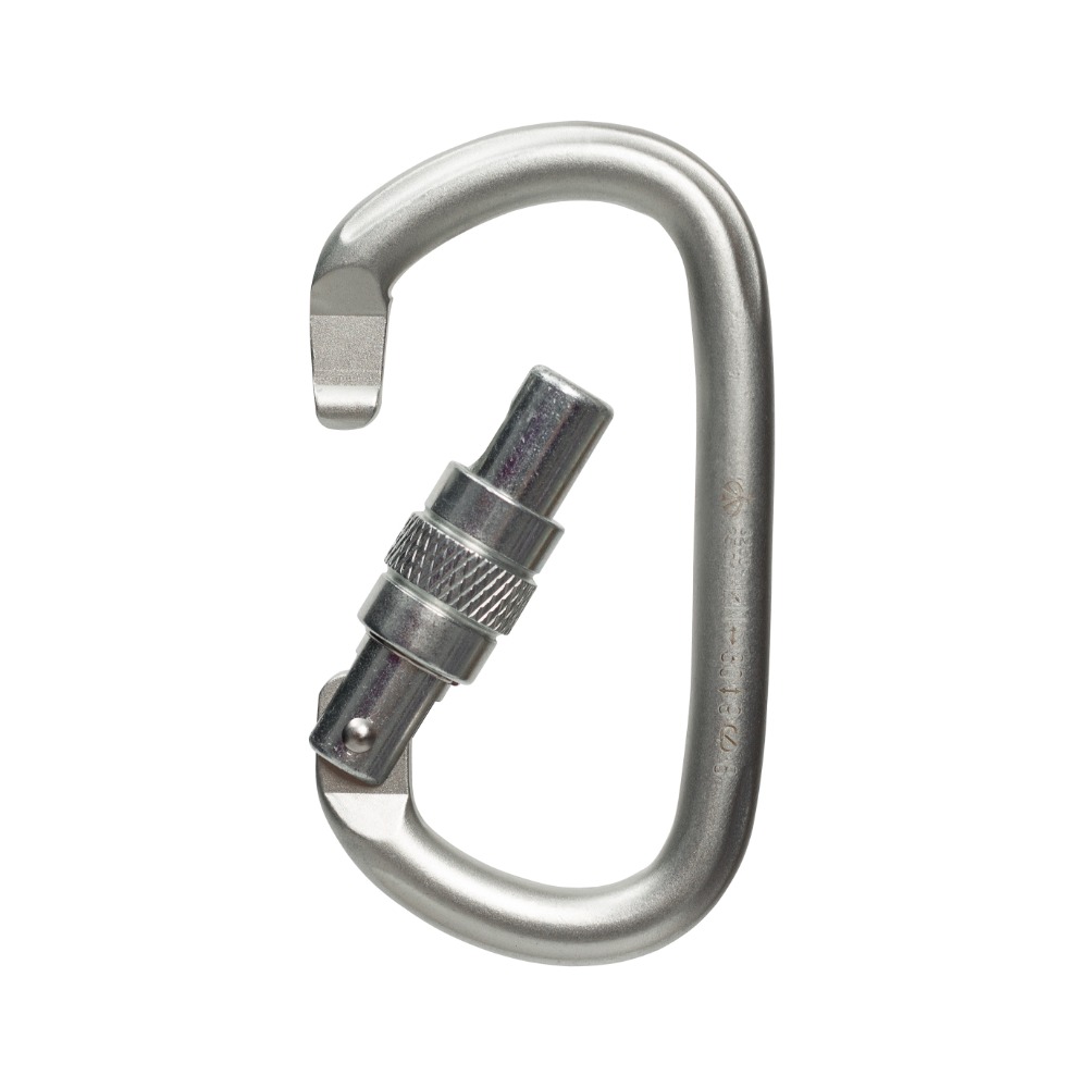 Карабин Вертикаль овал стальной люкс с муфтой keylock 0260