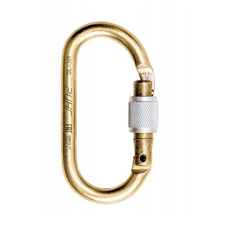 Карабин Ринг стальной овальный 30 кН кейлок