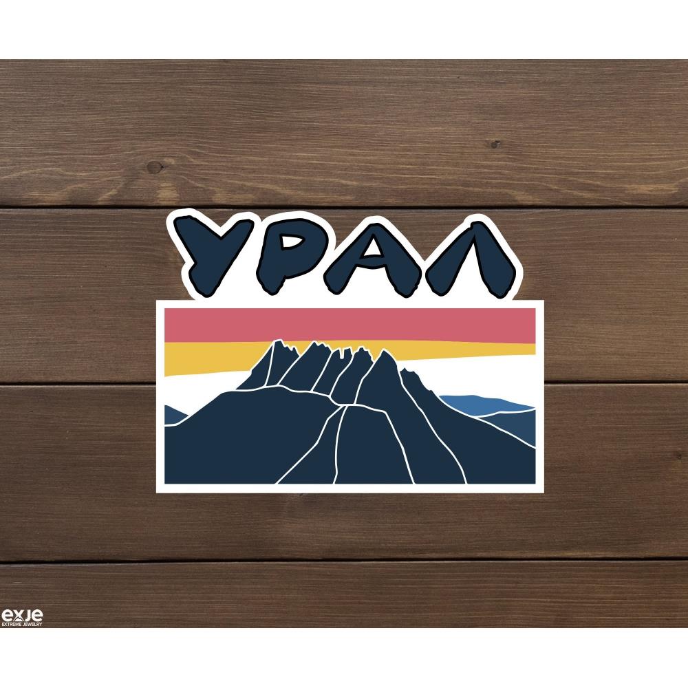 Наклейка ExJe Урал