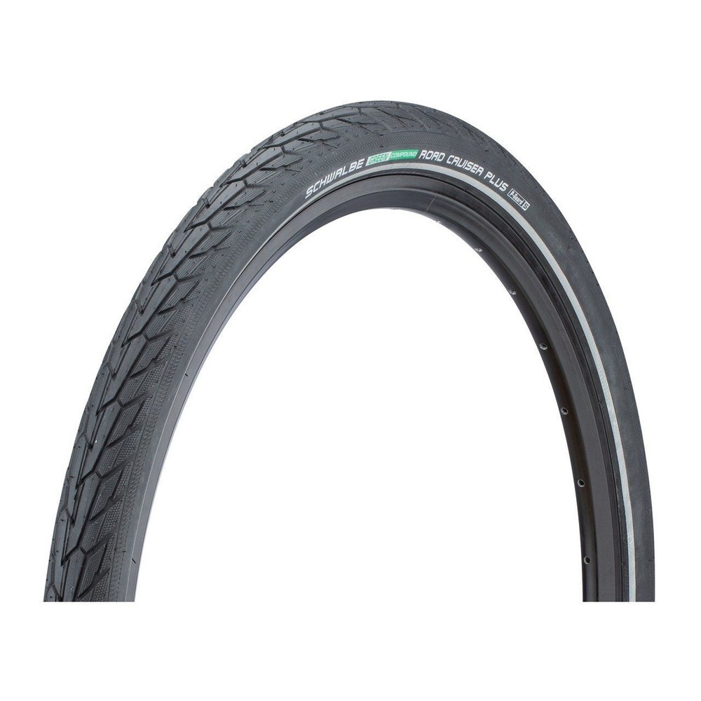 Покрышка Schwalbe 26x1.75 ROAD CRUISER K-Guard Twinskin B/В+RT HS484 Green, 50EPI