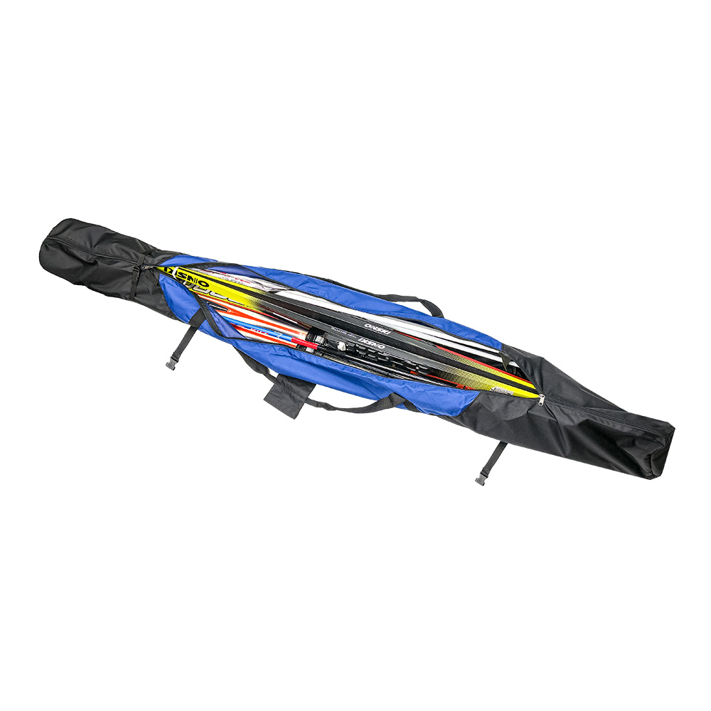 Чехол для беговых лыж МАНАРАГА на 2-3 п (1.5, серо-синий (9175694))