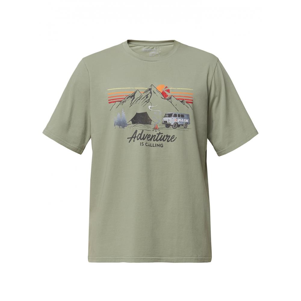 Футболка BASK Heritage (56, серо-зеленый (9167671))