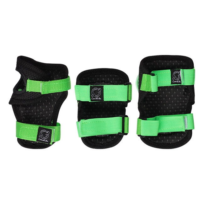 Защита детская Los Raketos LRC-001 (S , black-green (9156026))