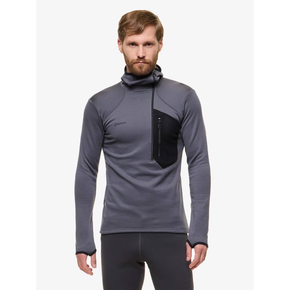 Куртка BASK PS EXPLORER HOOD V2 (48, серый тмн (9157162))