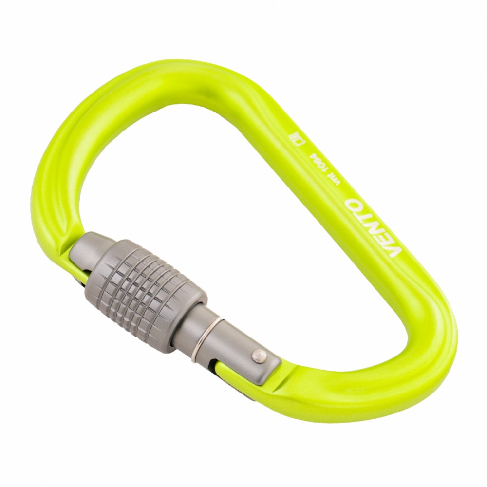 Карабин Венто Большой с резьбовой муфтой  (зеленый (9184943))