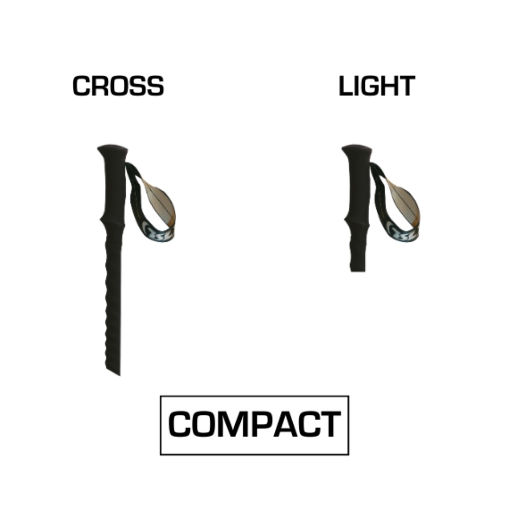 Палки трекинговые TSL Tour Alu Comp 3 Cross Push&Pull