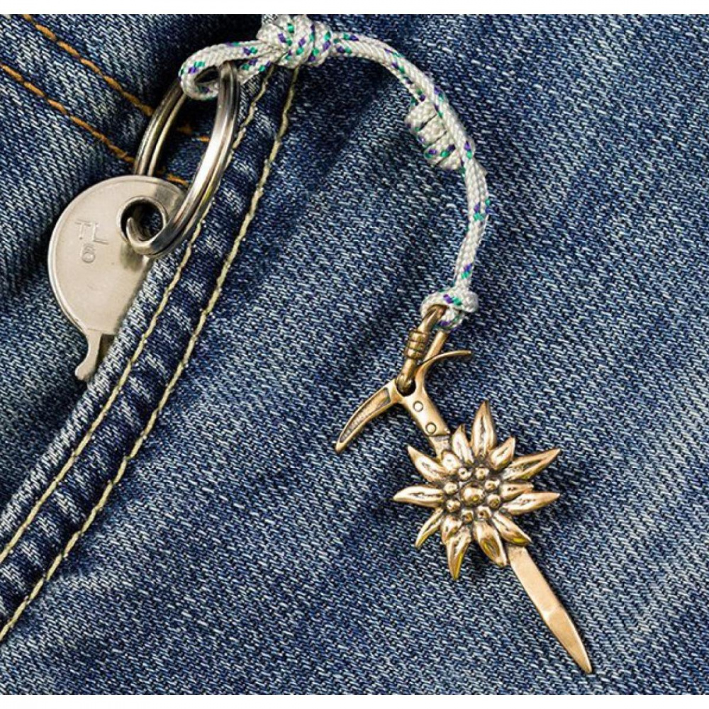 Брелок бронзовый ExJe Альпинистский