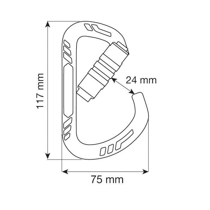 Карабин CAMP Guide XL - 2Lock