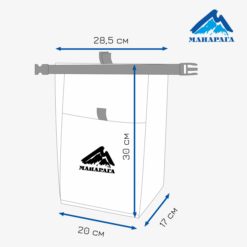 Мешочек для магнезии МАНАРАГА Boulder 