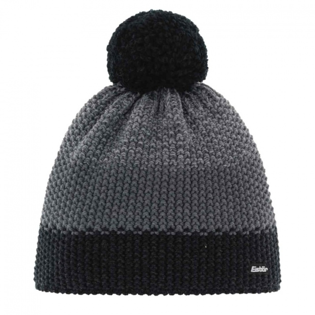 Шапка Eisbar Star Pompon MU SP  (schwarzmel-anthrazit-graumel (9161359))