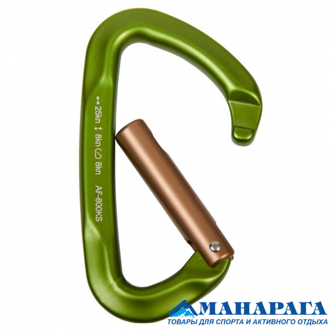 Карабин Манарага скалолазный с прямой защелкой