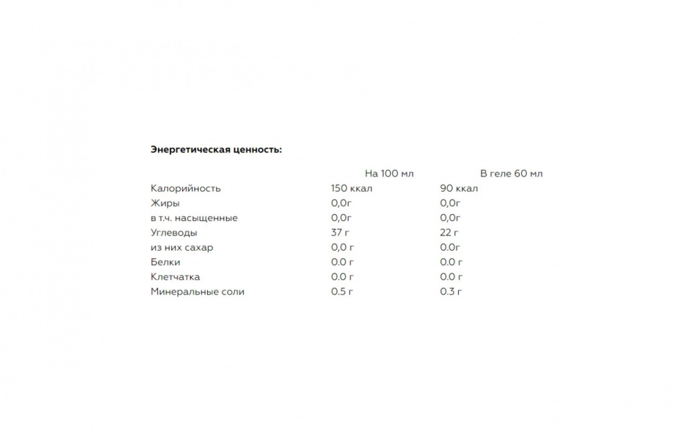 Гель энерг-кий углеводный с электролит. GEL4U, вкус Соленый арбуз, 60 мл Гель энерг-кий углеводный с электролит. GEL4U, вкус Соленый арбуз, 60 мл