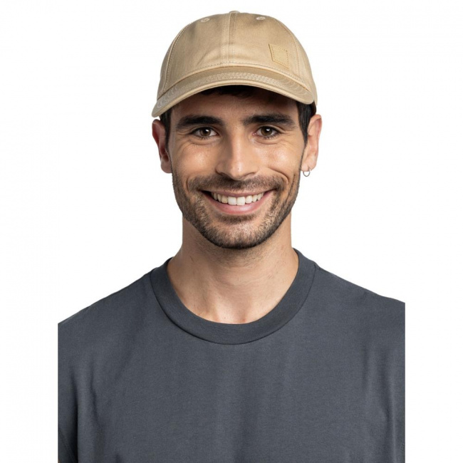 Кепка BUFF /25/ 117197 Essential Baseball Solid Sand