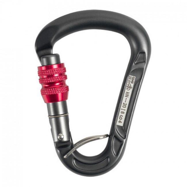 Карабин Вертикаль треугольный  муфтованный с перемычкой