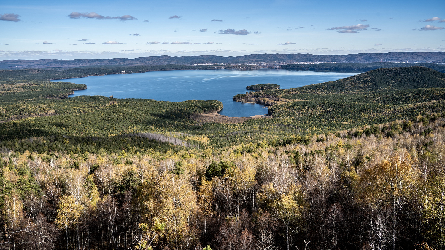 Хребет Заозерный в Челябинской области