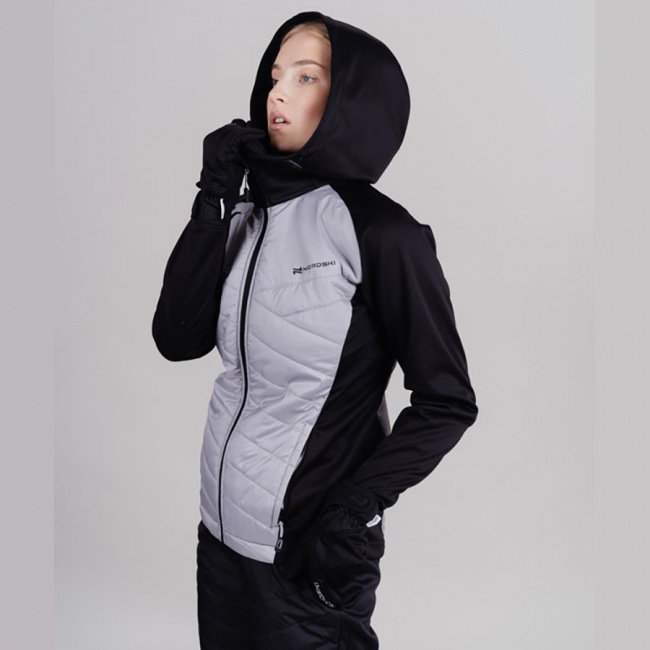 Куртка разминочная Nordski Hybrid Hood W