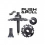 Палки трекинговые TSL Tour Alu Comp 3 Cross Push&Pull