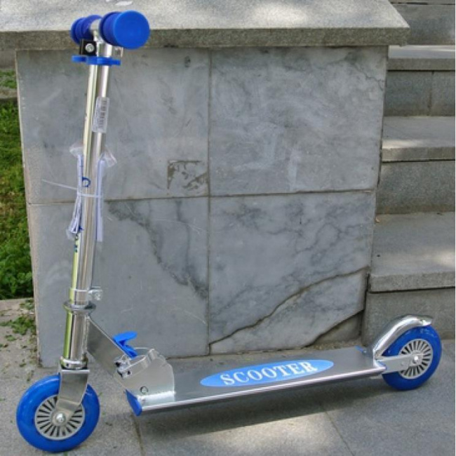 Самокат 2-х колесный детский колеса 120мм