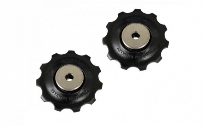 Ролики переключателя Shimano Deore, 9ск, верх+нижн, к RD-M390/M430/M4000