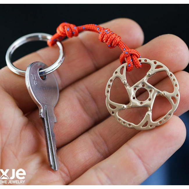 Брелок бронзовый ExJe Тормозной диск