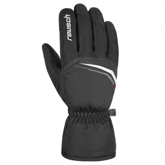 Перчатки Reusch Snow King (11, black/white (9182297))