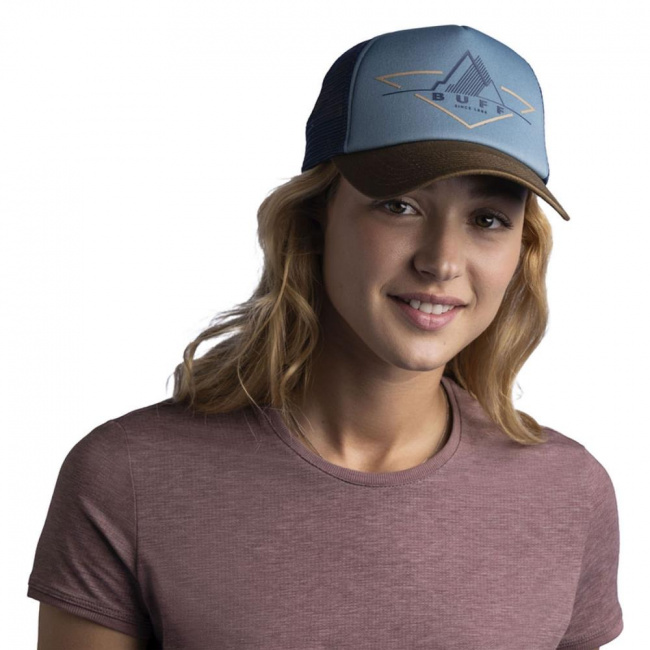 Кепка BUFF /25/ 122599 Trucker Brak Stone Blue