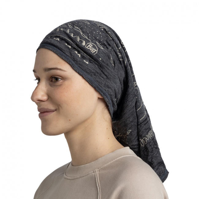 Бандана BUFF /25-26/ 136629 Merino Lightweight Prints Eirik Grey