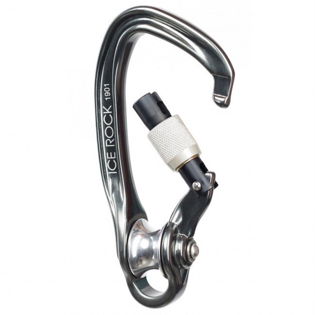 Карабин Вертикаль с роликом Пингвин 0250