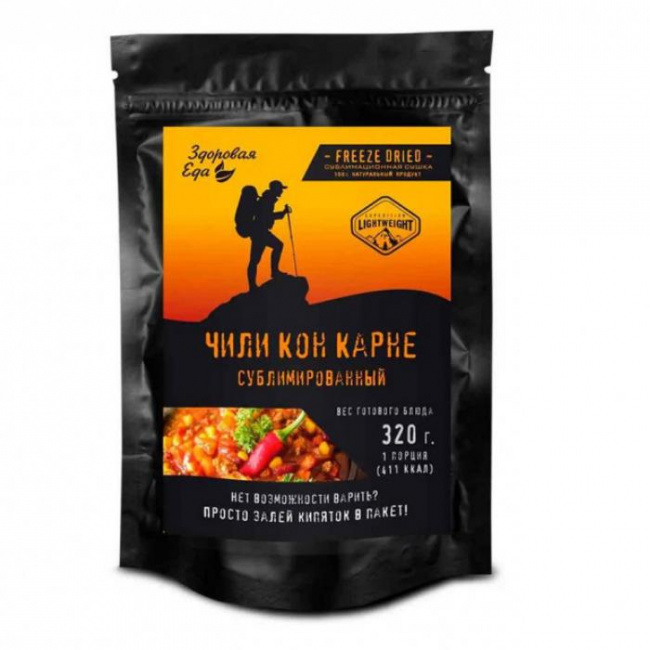 Чили Кон Карне, Здоровая Еда (75 гр.) Чили Кон Карне, Здоровая Еда (75 гр.)