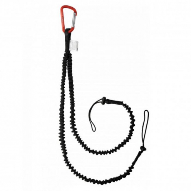 Стропа Венто эластичная двойная с петлей для креп.инструмента (до 10кг) с карабином Мини