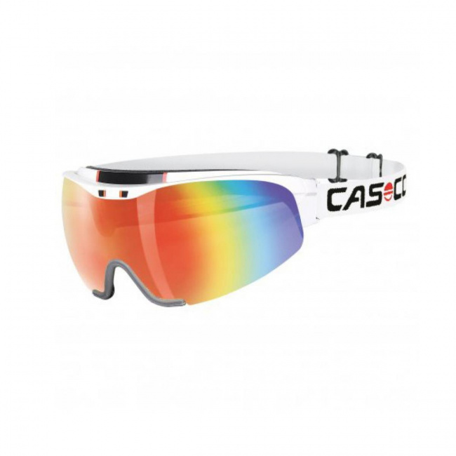 Очки Casco Spirit Carbonic white-rainbow
