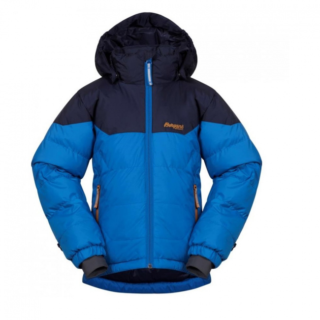 Куртка Bergans Ruffen Down Kids Jkt (122, athens blue/navy/desert (9125387))