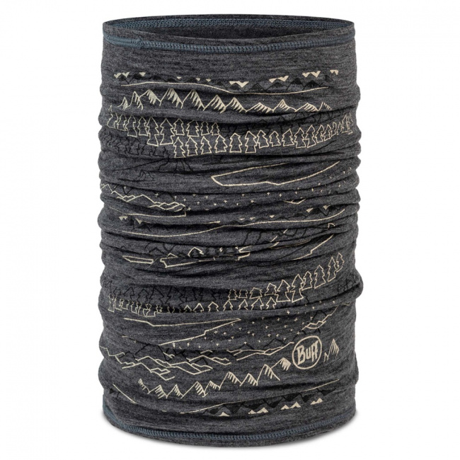 Бандана BUFF /25-26/ 136629 Merino Lightweight Prints Eirik Grey
