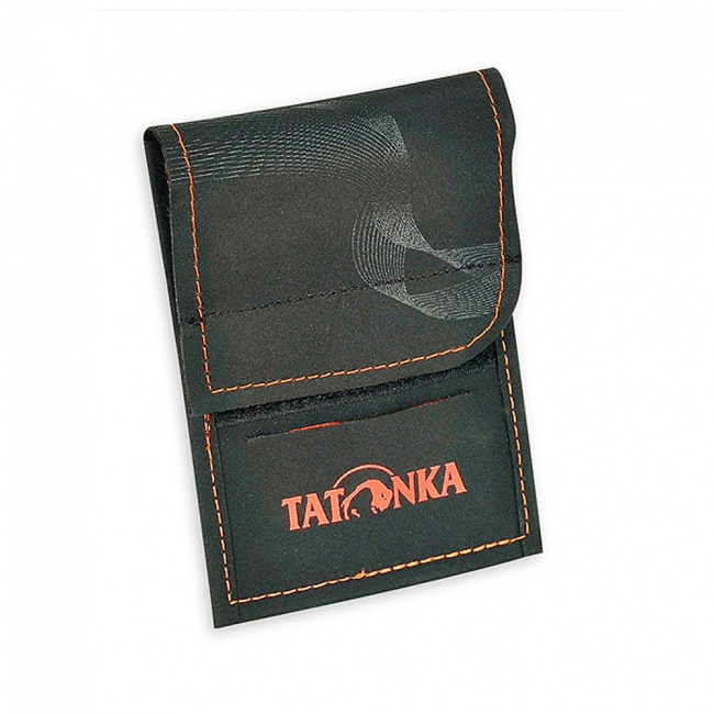 Кошелек TATONKA HY NECK  (black/orange (8941853))