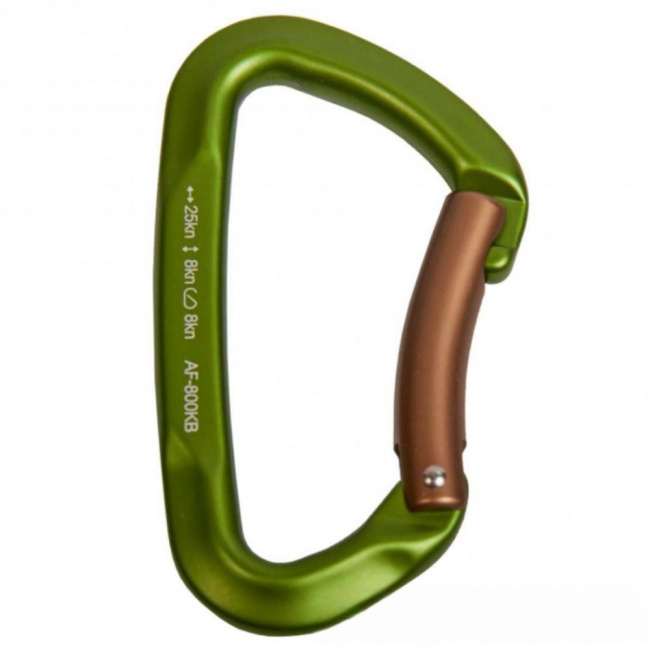 Карабин Манарага скалолазный с гнутой защелкой